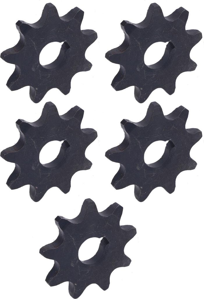 5 -pcs -Kettenmotorfahrzeuge 9 Zähne Stahl Elektrischer Rollermotor Ersatz für 420