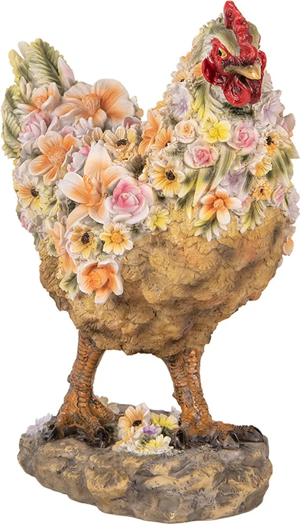 Déco de Table Poulet Rustique 31 cm - Idéal pour Ambiance Maison de Ferme - 2