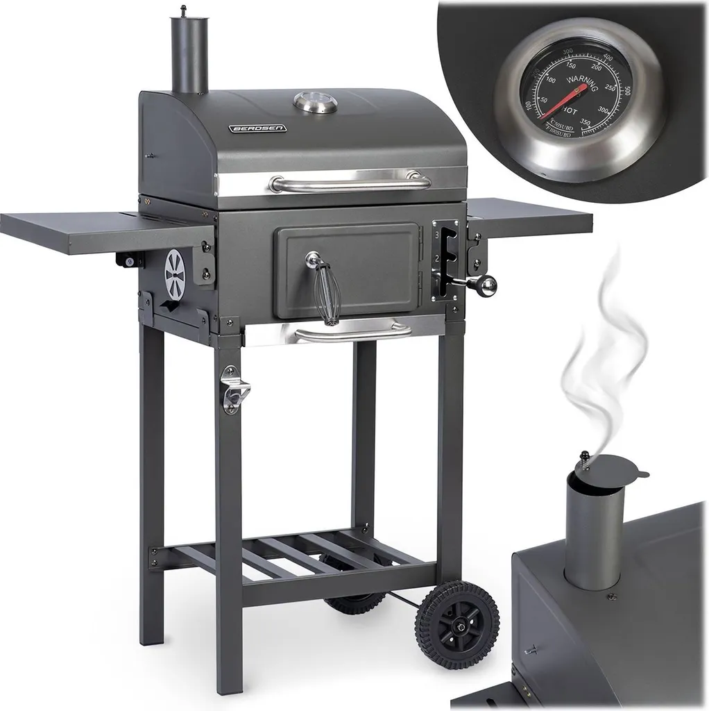Gril à charbon pour camping et pique-nique Berdsen BD-892 format compact
