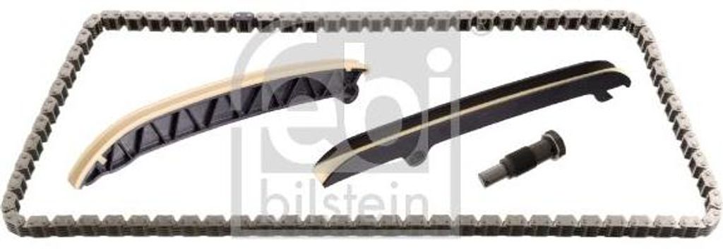 FEBI BILSTEIN 102140 Steuerkettensatz OE 03F109158G kompatibel mit Carnival, Will, Touran, Polo 6R, Jetta, Golf VI, Golf Plus, Caddy, Beetle, Yeti,...
