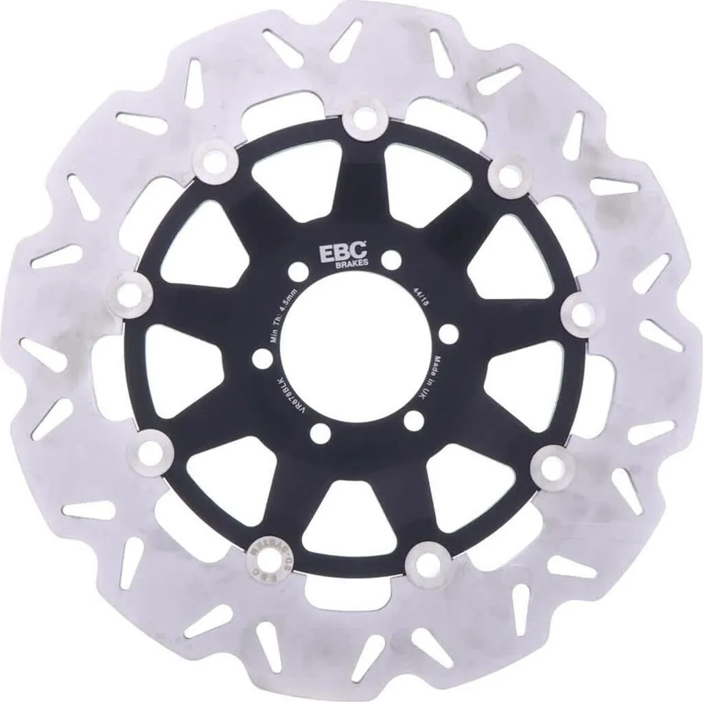 Disque de frein flottant EBC VR678BLK 299mm : fini le voilement !