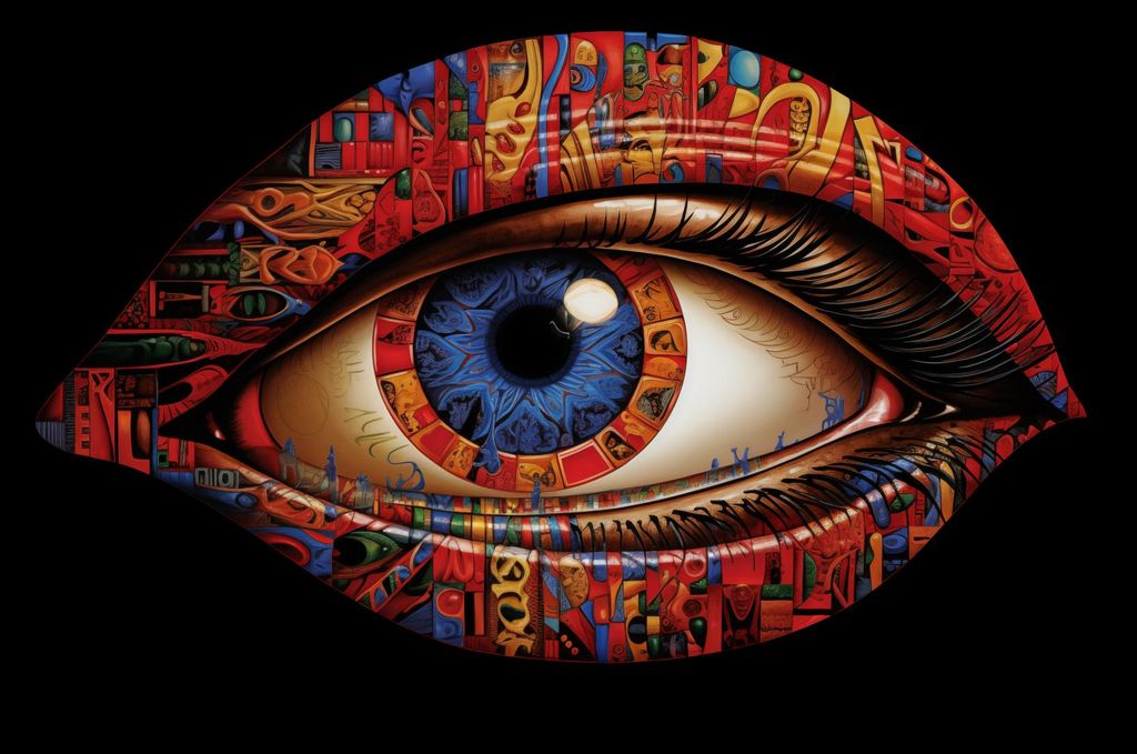 Plakat 91,5x60cm Im Blick des Beobachters