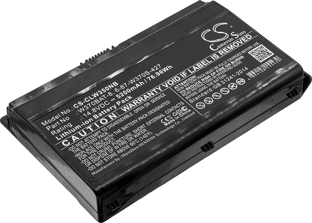Batterie Haute Capacité pour PC Clevo K790S-i7 et NEXOC NP6350 Noir