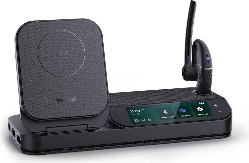 Yealink BH71 Workstation Oreillette Antibruit avec Écran Tactile Pro