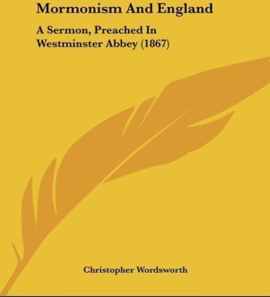 Mormonism And England