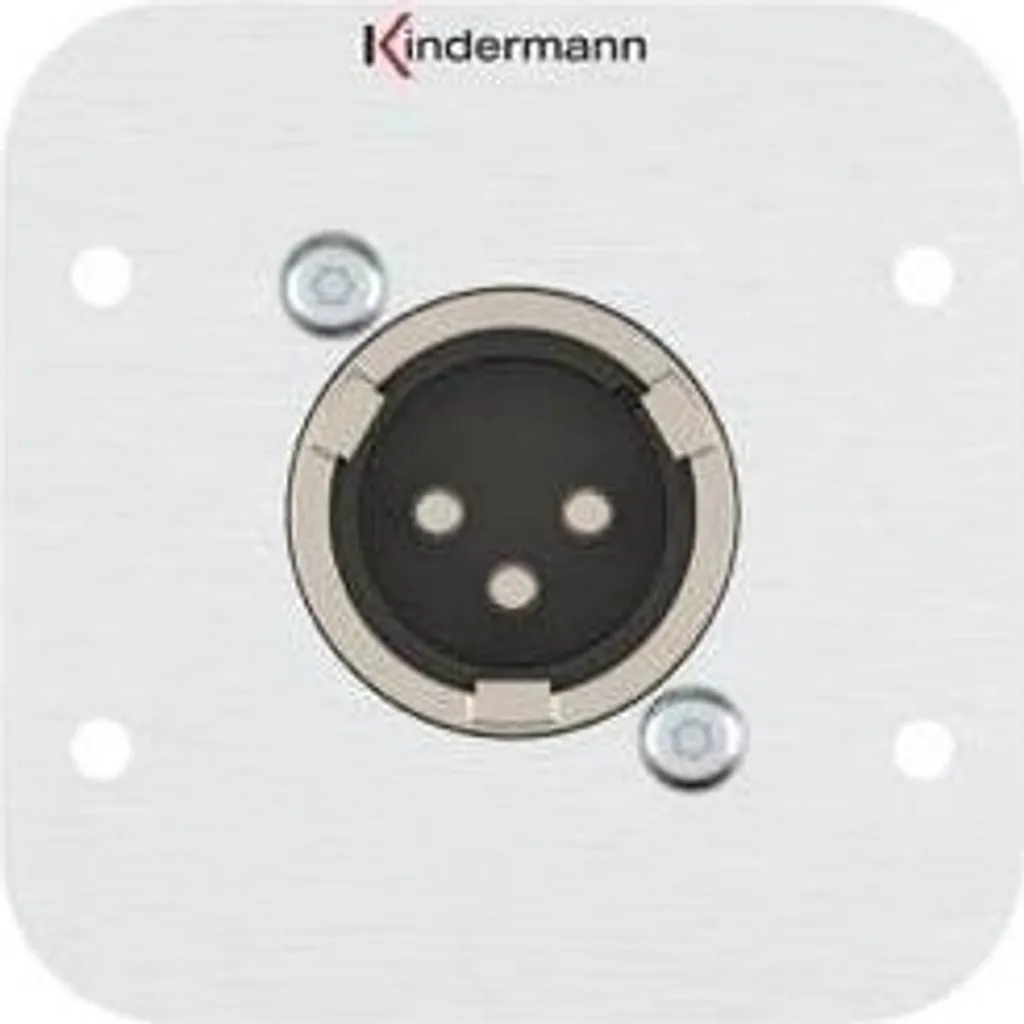 Prise XLR Kindermann 7441000416 : fini les bruits parasites audio