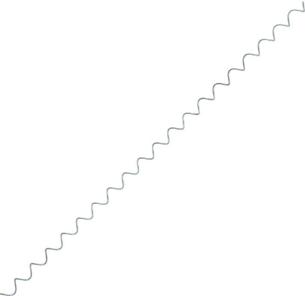Spiralverbinder für Gabionen 100 cm Spirale Spiralen Metall Gabione verzinkt 4mm