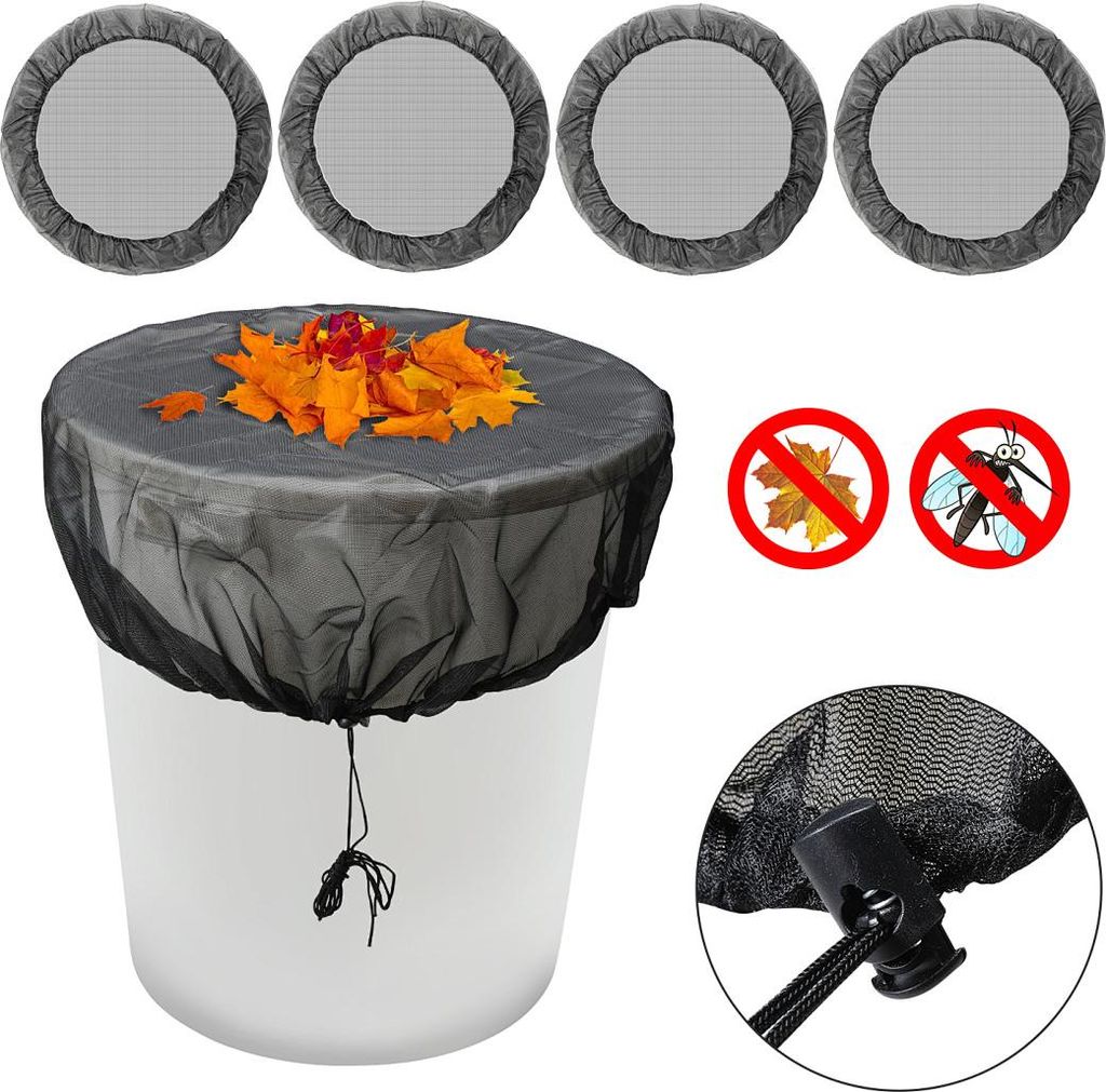 Izrielar 4er Set Regentonnen-Netz 95 cm – Regentonne Produktbild 