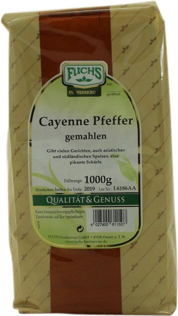 Fuchs Cayennepfeffer gemahlen aus fein | Kaufland.de