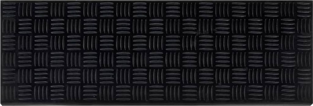 vidaXL Stufenmatten 10 Stk. 25x75 cm Gummi Produktbild 