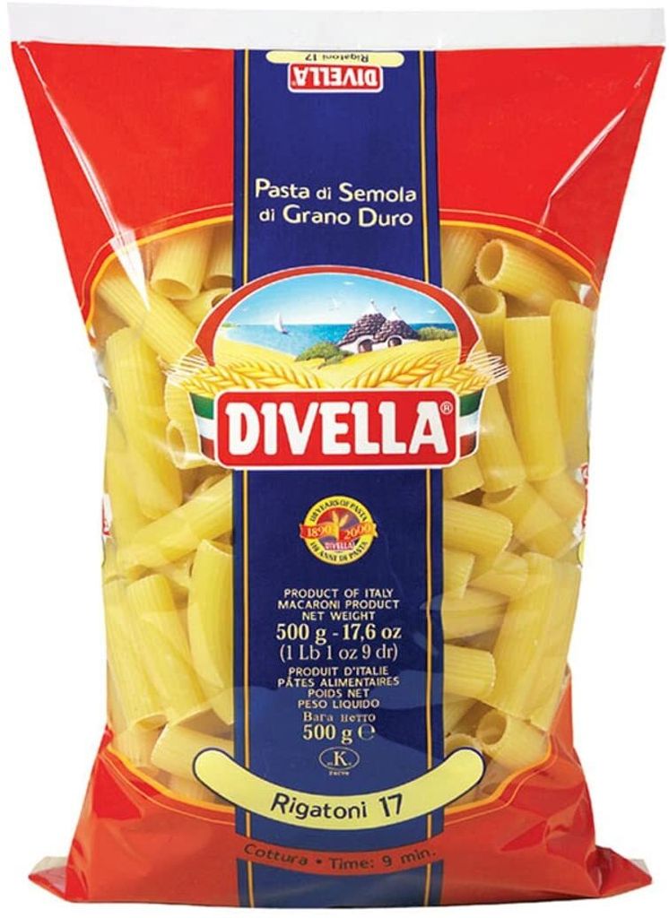 Divella Rigatoni 17 těstoviny těstoviny z krupice z tvrdé Obrázek produktu 