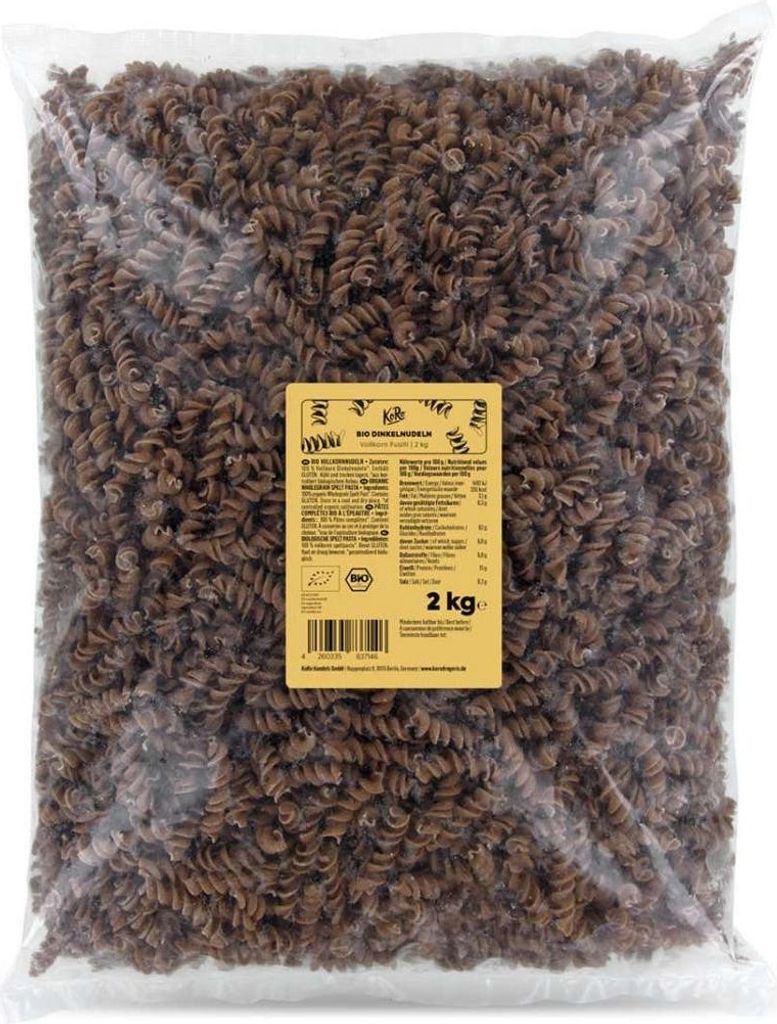 KoRo |Vollkorn Dinkelnudeln 2 kg Produktbild 
