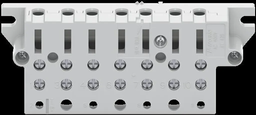 Évitez les Surchauffes : Connecteur Triphasé 63A ZK260 Bornes 7x25mm²