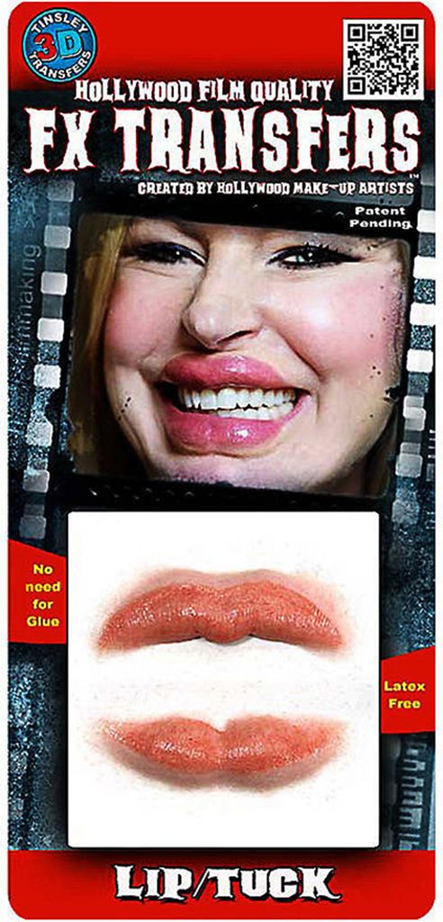 Schlauchbootlippen 3D FX Transfers