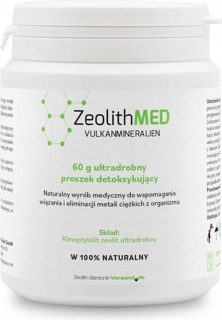 Zeolithmed 60G Ultrafeiner 9Μm er Medizinischer Zeolith