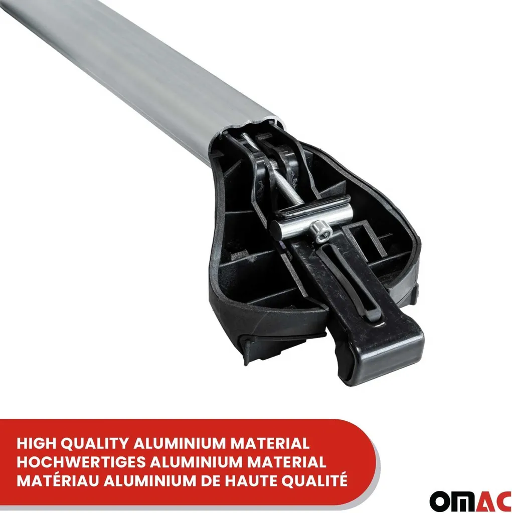 Barre da Tetto Subaru Forester SF 1997-2002 Argento Alluminio ABE - 10