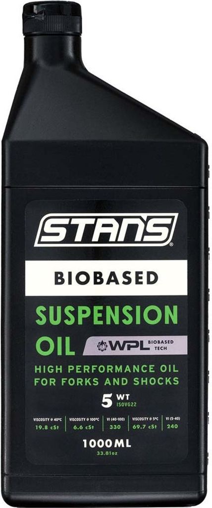 Stans Stans biobasiertes Federungsöl – 5 Gew. – 1 l