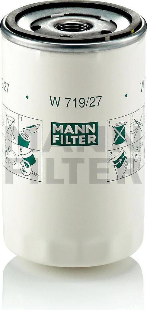 MANN-FILTER filtre à huile W 719/27 Image du produit 
