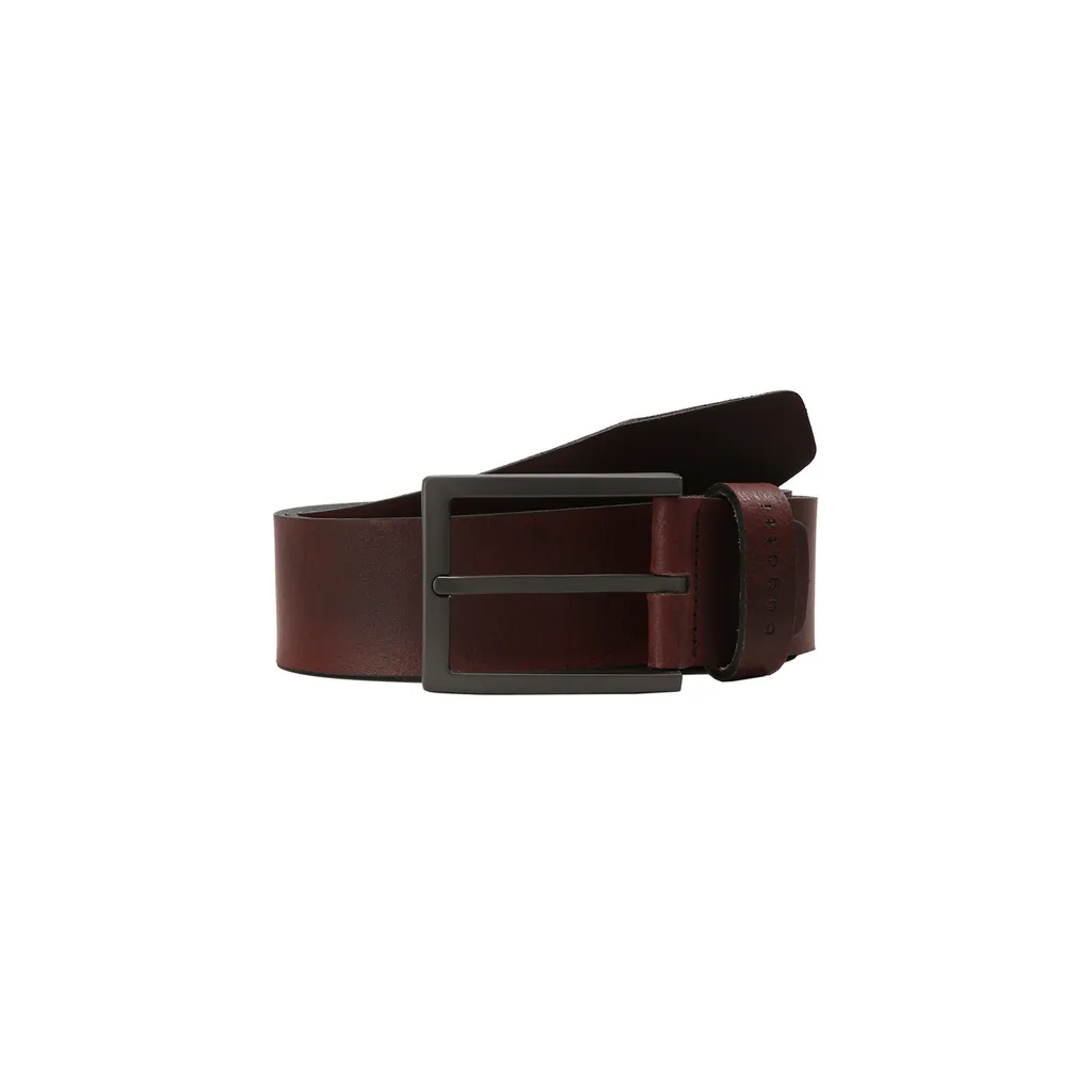 bugatti Pelle cintura Men´s Leather Belt 3.5 W85 Brown marrone
