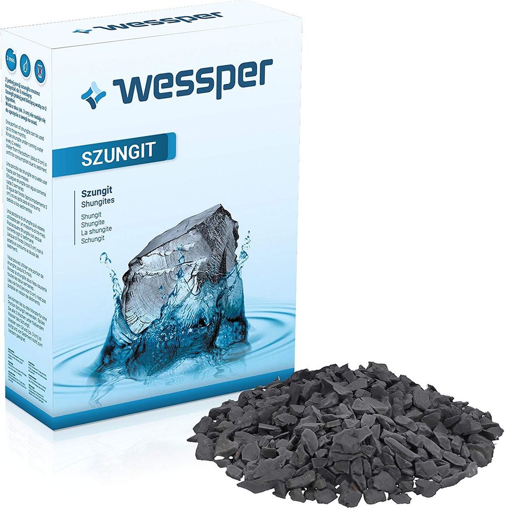 Wessper Shungite Pierre brute Schungite Pierre à eau brute Image du produit 
