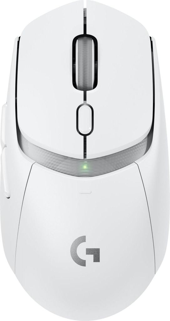 Logitech G G309, rechts, Optisch, RF Wireless + Bluetooth, 2560 DPI, 400 fps, Weiß