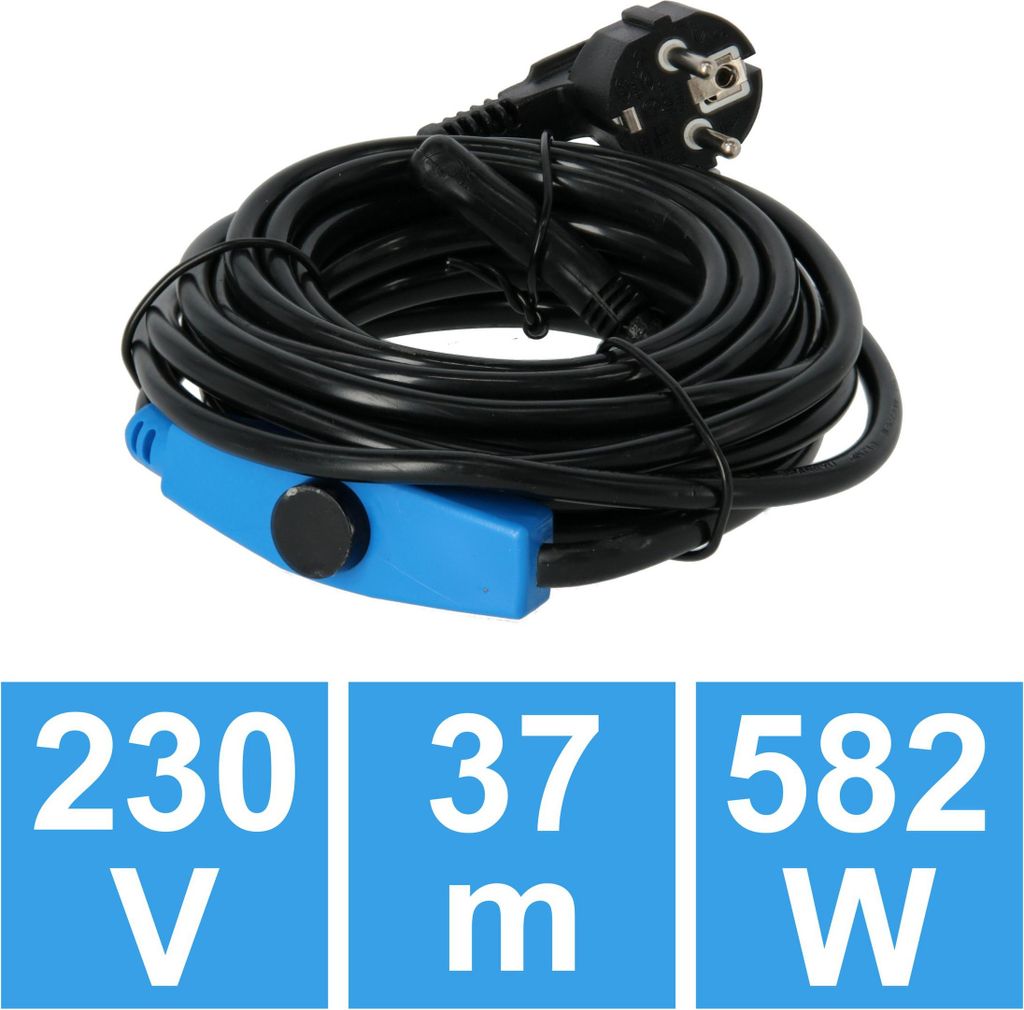Frostschutzkabel 37 m (592 Watt)