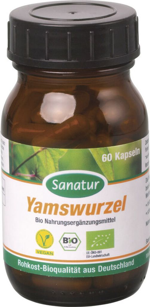 Sanatur Yamswurzel , 60 Kapseln (33 g)