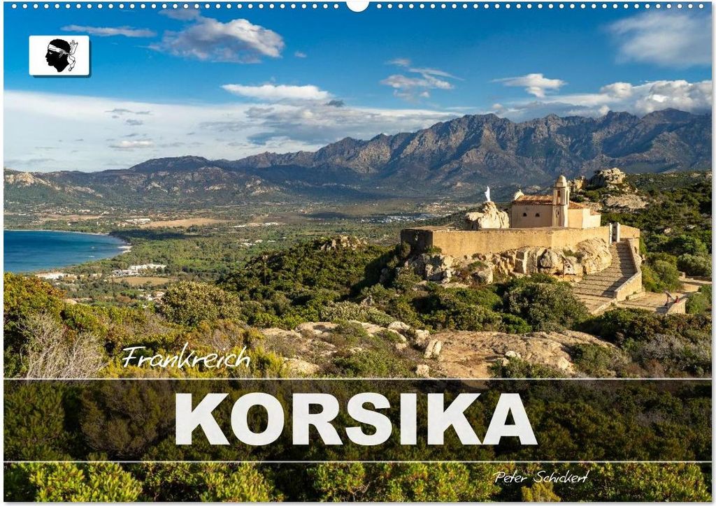 Frankreich - Korsika (Wandkalender 2027 DIN A2 quer), CALVENDO Monatskalender