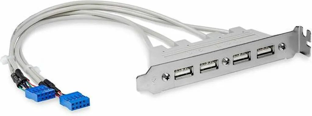 Adaptateur Panneau Arrière 4 Ports USB avec Connecteur IDC Startech