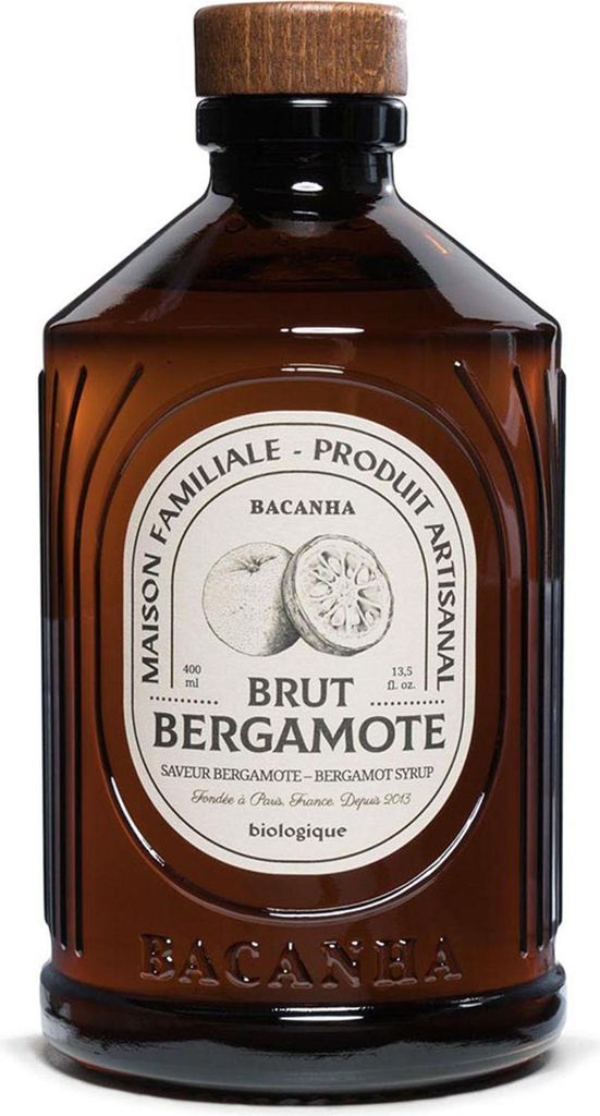 Bacanha Sirop Brut de Bergamote  400ml – -Bergamotte-Sirup Produktbild 