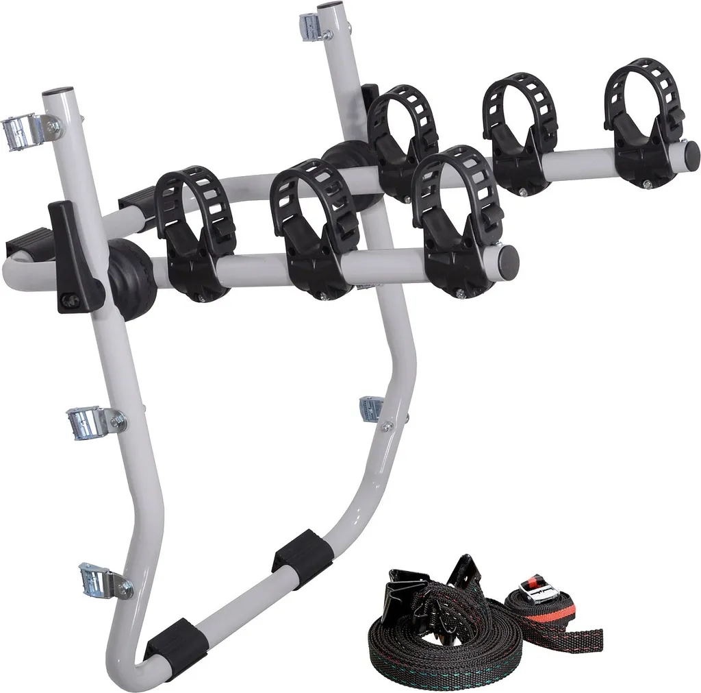 Porte-vélos de porte arrière universel TRIPLE pour 3 roues vélo