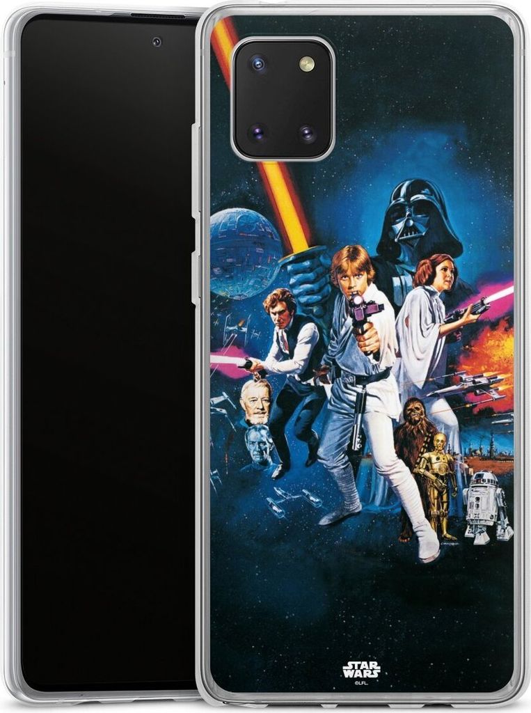 DeinDesign Handyhülle für Samsung Galaxy Note 10 lite Silikon Hülle Case Smartphone Schutzhülle Episode IV Fanartikel Star Wars