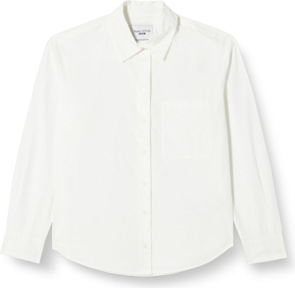 Marc O`Polo DENIM (318) Blouse, Long Sleeve, Silky White 1183 1183 L