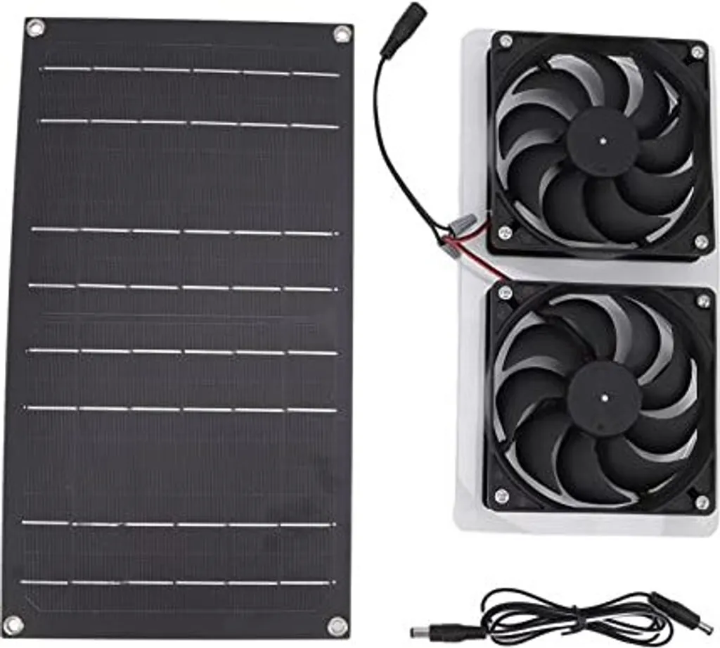 Ventilatore Solare 100W Doppio per Esterno IP67 Portatile Professionale