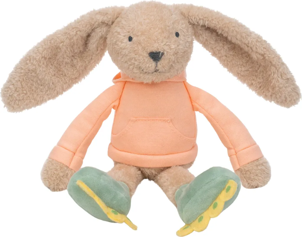 Happy Horse Doudou lapin Ruby beige 24 cm peluche souple pour bébé