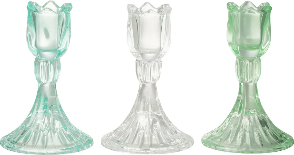 Centre de Table Bougeoir Tulipe J-Line - Ambiance Zen et Romantique