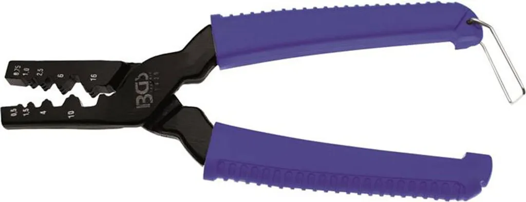 Pince de sertissage manuelle pour embouts de câblage jusqu'à 16 mm - 6
