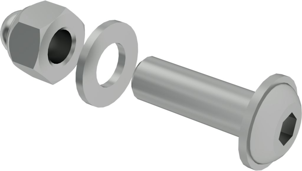 MUNK Verbindungsschraube M8x25kpl Systemgeländer 10 Stück