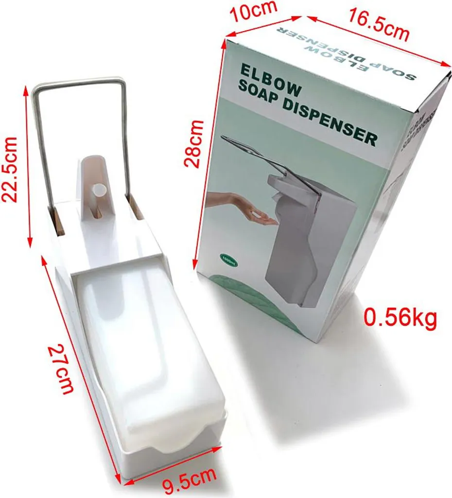 Distributeur de savon mural professionnel 1000ml usage intensif