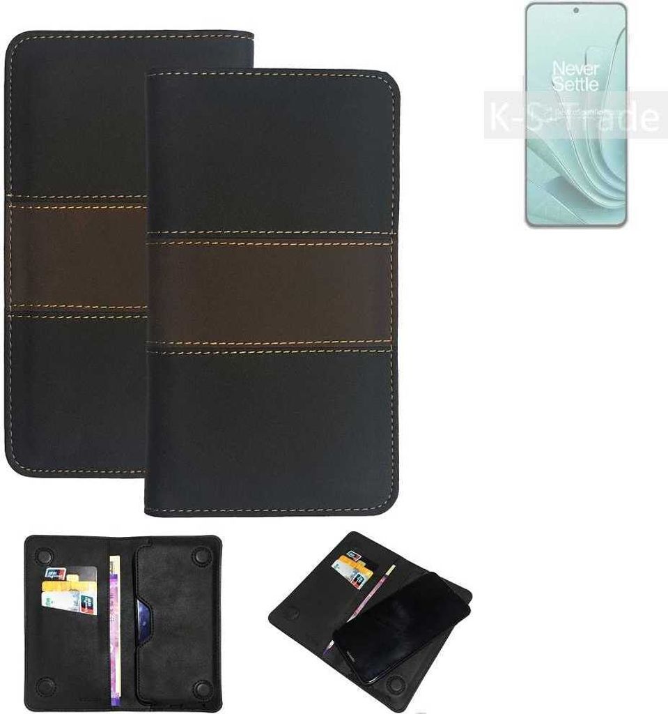 K-S-Trade Hülle Handyhülle kompatibel mit OnePlus Ace 2V Schutzhülle Walletcase Bookstyle Tasche Schutz Case Handytasche Wallet Cover Kunstleder