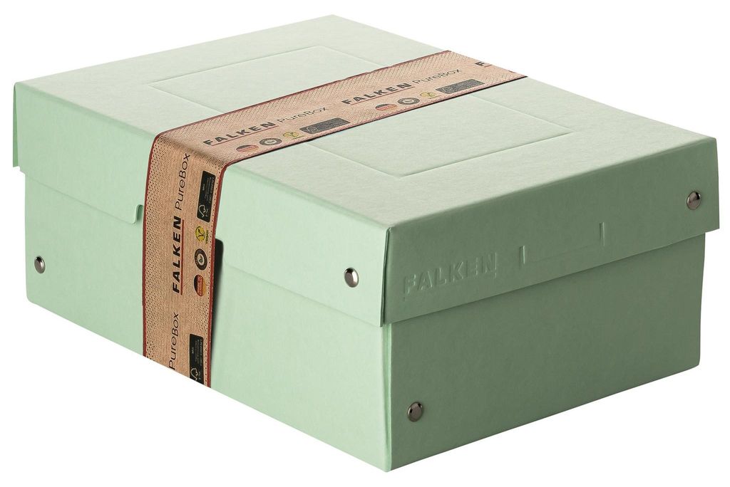 Úložný box Falken PURE Box Pastel 22001920 A5 100 mm zelený Obrázok produktu 