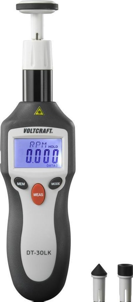 VOLTCRAFT DT-30LK SE Drehzahlmesser mechanisch, optisch 2 - Produktbild 