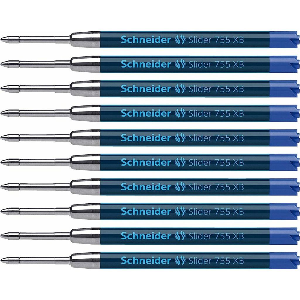 Schneider AG Slider 755, Blau, Extrabreit, Edelstahl, G2, Produktbild 