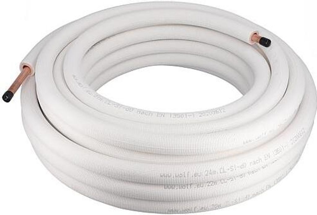 Wolf Kältemittelleitung 16x1mm 25m gedämmt Split-Wärmepumpen Zubehör 2071806