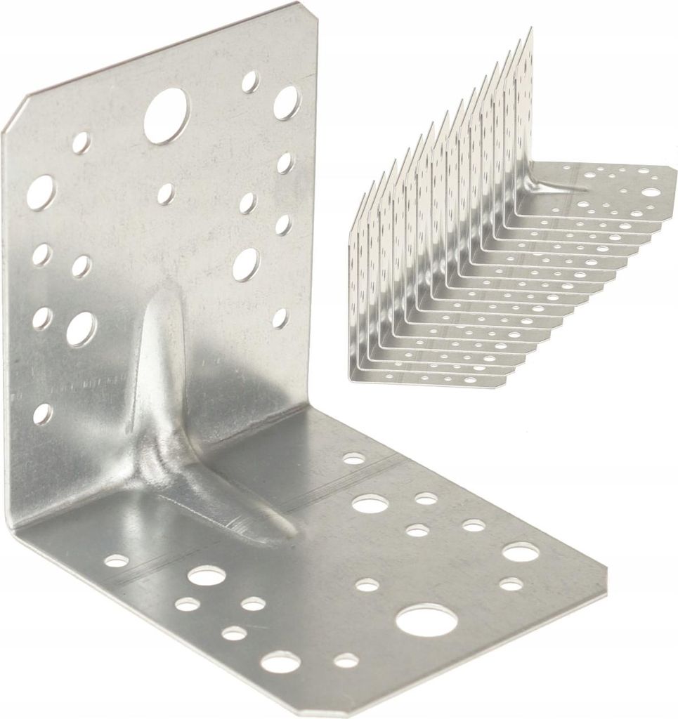 Winkelverbinder FEINZ 105x105x90x1,5 - 25 Stück - verzinkt - robust und langlebig - ideal für Holzbau