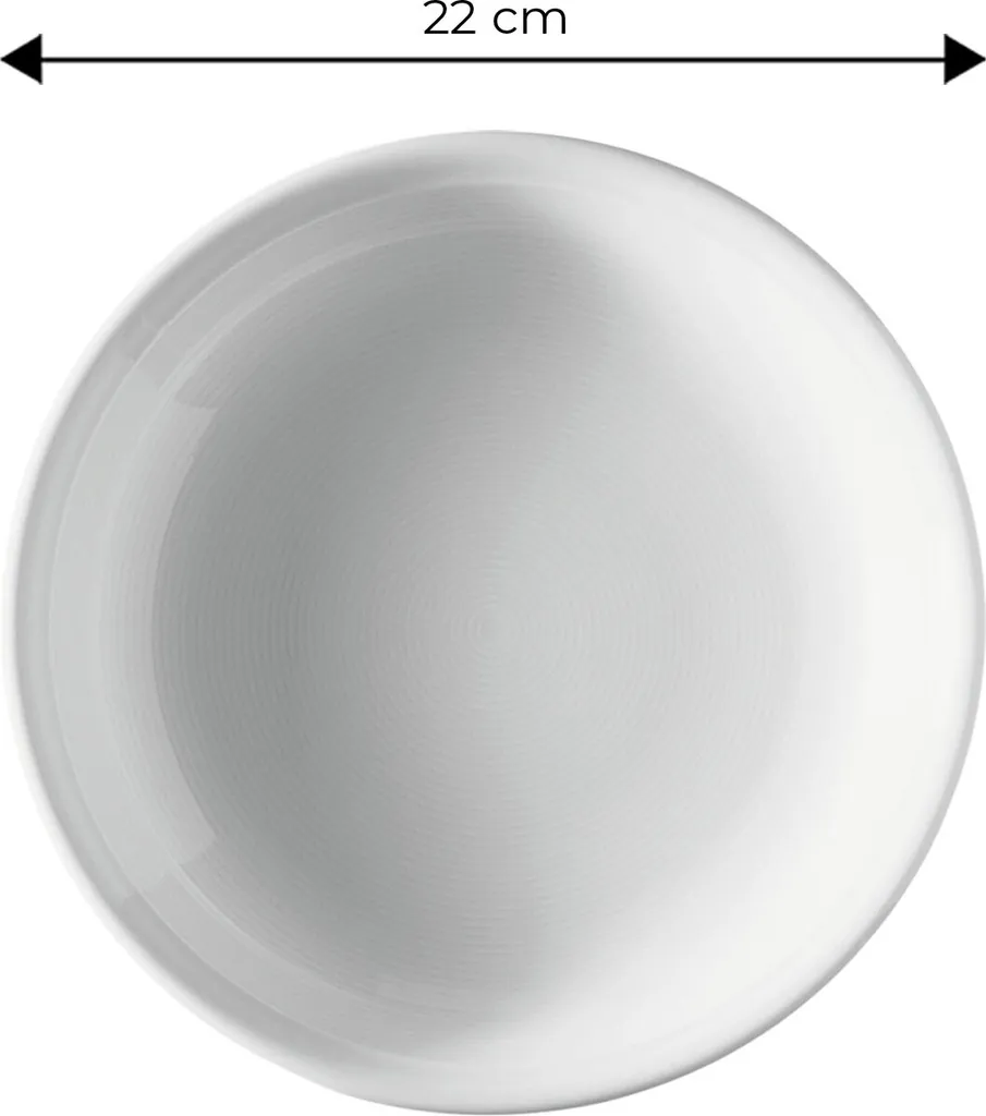 Set Piatti Thomas Trend Bianco 12 pz Porcellana Design 18339 - 12
