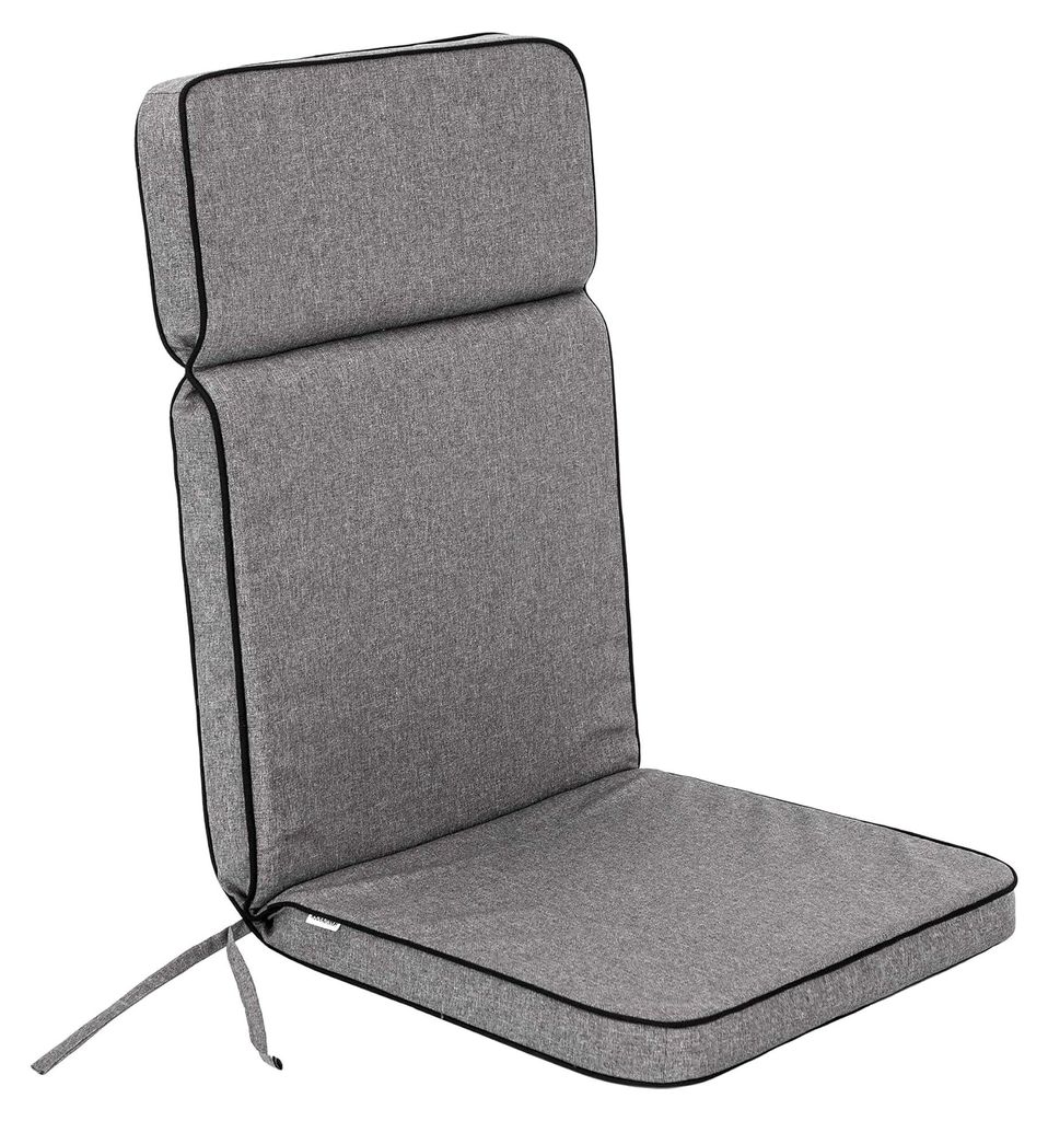 Hochlehner Gartenstuhlauflage Sitzkissen 119x49x5 cm, Bequeme Gartenkissen