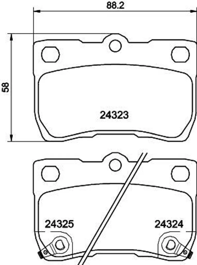 Éliminez les bruits de freinage sur Lexus IS avec HELLA 8DB 355