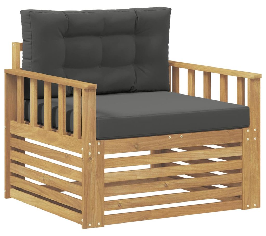 “2026 Modern“ Weiß Outdoor-Sofa Polyester Weiß - Designermöbel 57066 - Gartensofas
