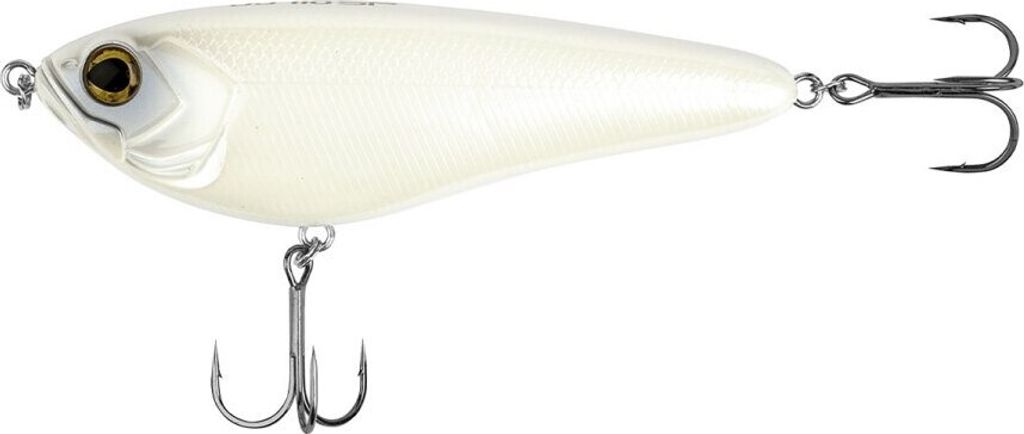 SHIMANO YASEI Javelin Jerk S 160, Jerkbait (Slider), 16cm, pearl white, Langsam sinkend, LUYASJJS16PWH